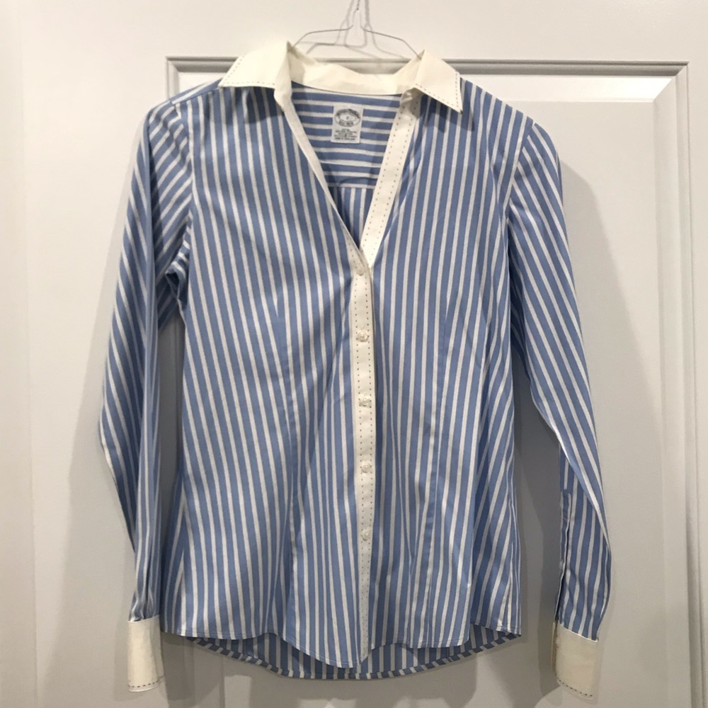 Brooks Brothers Striped Button Down Shirt